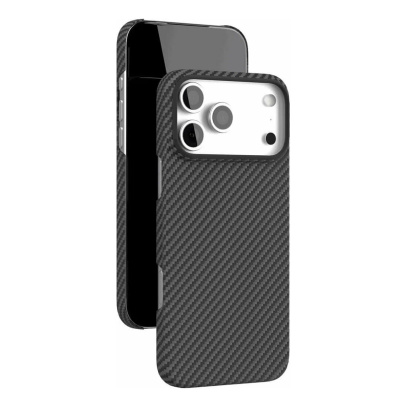 Чехол для iPhone 17 Pro Max с MagSafe VLP Kevlar Case Черный