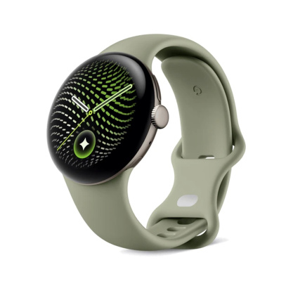 Часы Google Pixel Watch 5, 41 мм LTE Satin Pyrite/Olive, бронзовый