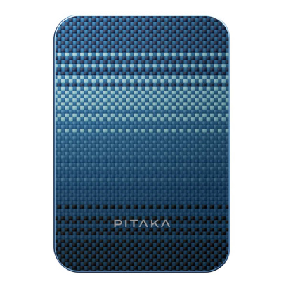 Внешний аккумулятор Pitaka 5000mAh Aramid Fiber Magnetic Power Bank Синий