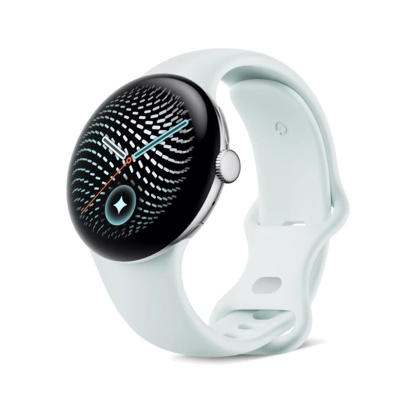 Часы Google Pixel Watch 5, 41 мм Polished Silver/Fog, серебристый
