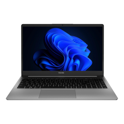 Ноутбук 15.6" TECNO MegaBook K15SDA (71005000257) AMD Ryzen 5 7430U, 16Gb DDR4, SSD 512Gb, AMD Radeon Graphics, IPS, Full HD, Windows 11 Home, Grey, серый