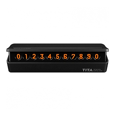 Парковочная карта Xiaomi bcase TITA Temporary Parking Card Черный