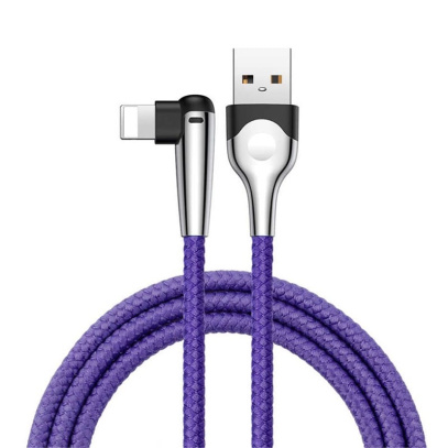 USB кабель Baseus MVP Cable разъем Lightning (MVP-D03) Фиолетовый