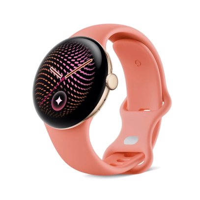Часы Google Pixel Watch 5, 41 мм LTE Champagne Gold/Canyon, золотой