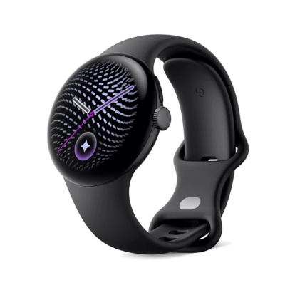 Часы Google Pixel Watch 5, 41 мм Matte Black/Obsidian, чёрный