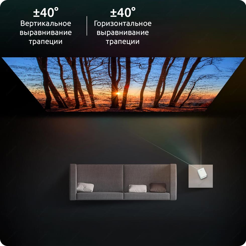 Портативный проектор Wanbo T2 Max Smart Projector (EU) Портативный проектор Wanbo T2 Max Smart Projector (EU)