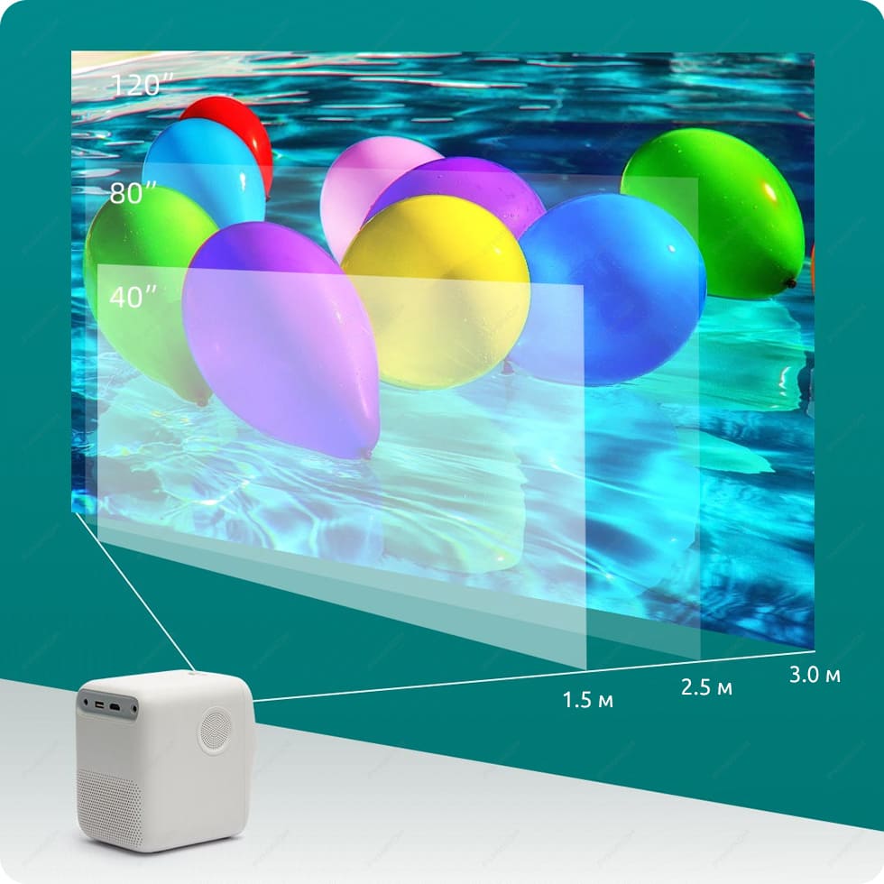 Портативный проектор Wanbo T2 Max Smart Projector (EU) Портативный проектор Wanbo T2 Max Smart Projector (EU)