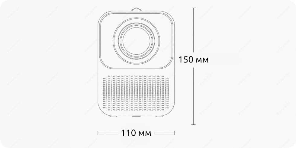 Портативный проектор Wanbo T2 Max Smart Projector (EU) Портативный проектор Wanbo T2 Max Smart Projector (EU)