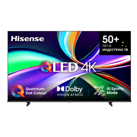 Телевизор Hisense 75" Ultra HD, 60Гц, QLED & DLED (75E7Q)