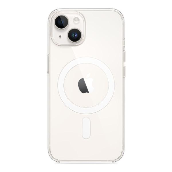 Чехол Clear Case MagSafe для iPhone 13/14, Прозрачный