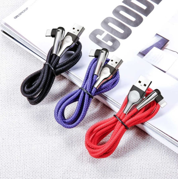 USB кабель Baseus MVP Cable разъем Lightning (MVP-D03) Фиолетовый