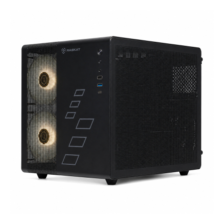 Игровой ПК Raskat Strike 520, AMD Ryzen 5 7500F, NVIDIA RTX 5060 8Gb, 32Gb DDR5, 1Tb SSD, Чёрный