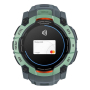 Часы Garmin INSTINCT 3 AMOLED 50мм Neo Tropic, зеленый с серым ремешком Часы Garmin INSTINCT 3 AMOLED 50мм Neo Tropic, зеленый с серым ремешком