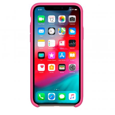 Чехол Silicone Case для Apple iPhone XR Dragon Fruit, питахайя