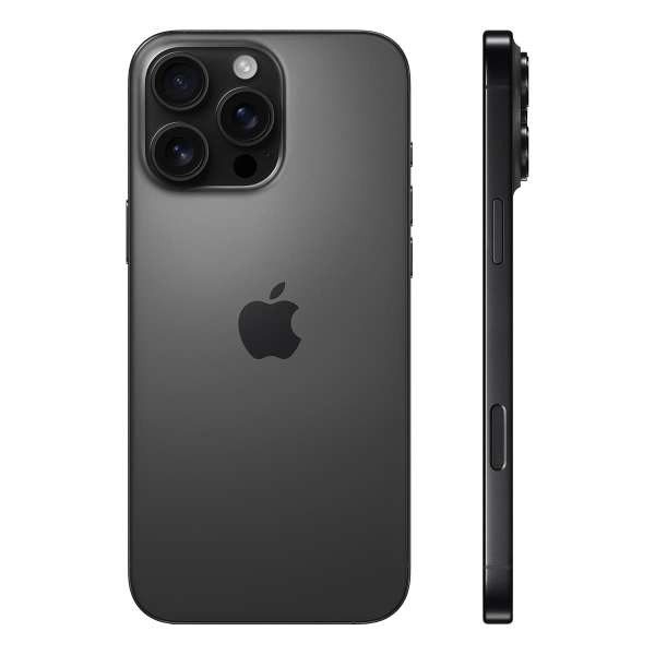 Apple iPhone 16 Pro Max 512Gb eSIM Black Titanium, титановый чёрный