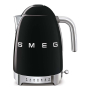 Чайник электрический с регулируемой температурой SMEG 50s style (KLF04BLEU) Черный Чайник электрический с регулируемой температурой SMEG 50s style (KLF04BLEU) Черный