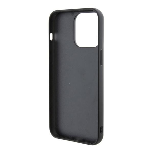 Чехол Karl Lagerfeld для iPhone 15 Pro 3D Rubber Multi Logo Hard (KLHCP15L3DMKRLK) Черный