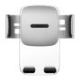 Автомобильный держатель Baseus Easy Control Clamp Car Mount Holder (Standard) For Air Outlets Silver (SUYK010112) Серебристый