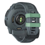 Часы Garmin INSTINCT 3 AMOLED 50мм Neo Tropic, зеленый с серым ремешком Часы Garmin INSTINCT 3 AMOLED 50мм Neo Tropic, зеленый с серым ремешком