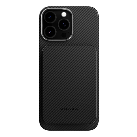 Внешний аккумулятор Pitaka Aramid Fiber Magnetic Power Bank black на 5000mAh, чёрный Внешний аккумулятор Pitaka Aramid Fiber Magnetic Power Bank black на 5000mAh, чёрный