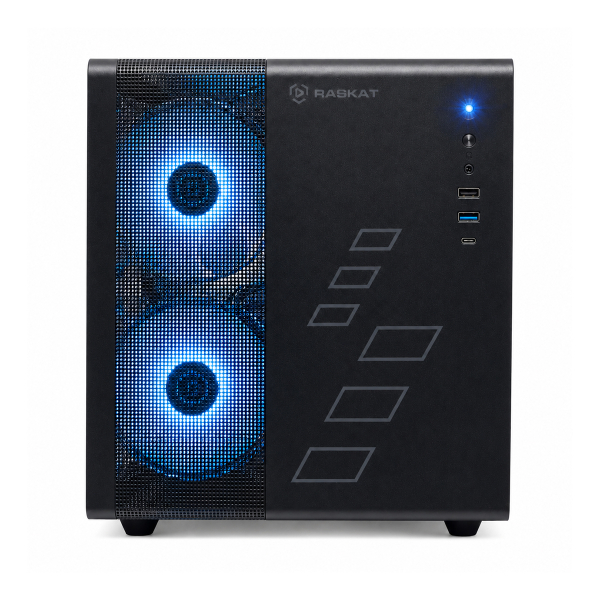 Игровой ПК Raskat Strike 520, Intel Core i5-14400F, NVIDIA RTX 5060Ti 16Gb, 32Gb DDR5, 1Tb SSD, Чёрный
