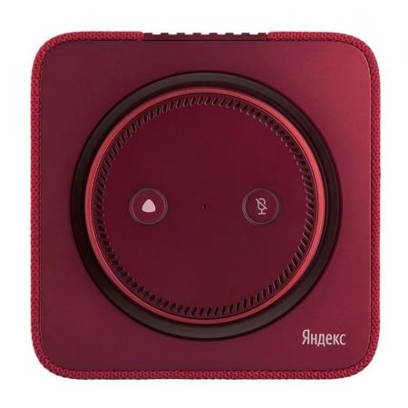 Умная колонка Яндекс.Станция Макс (Алиса, Zigbee) Красный