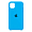 Чехол Silicone Case для Apple iPhone 11 Ярко-голубой