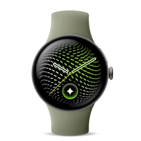 Часы Google Pixel Watch 5, 45 мм LTE Satin Pyrite/Olive, бронзовый