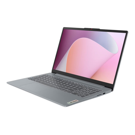 Ноутбук 15.6" Lenovo IdeaPad Slim 3 15AMN8 (82XQ013FFE) AMD Ryzen 5 7520U, 16Gb DDR5, SSD 512Gb, AMD Radeon Graphics, TN, Full HD, Без ОС Cерый