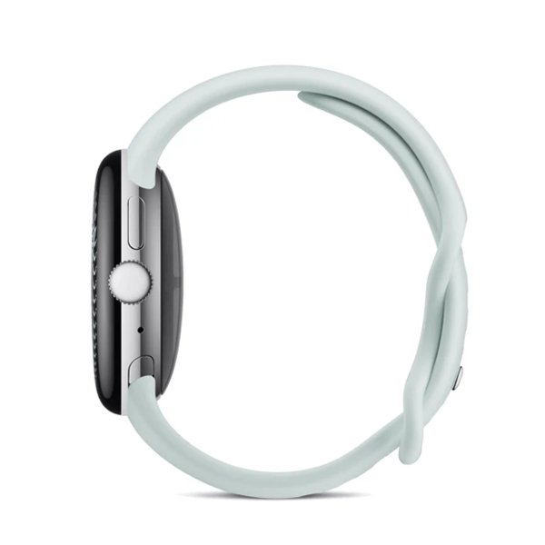 Часы Google Pixel Watch 5, 41 мм LTE Polished Silver/Fog, серебристый