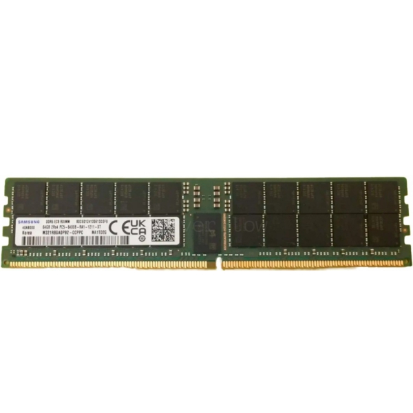 Оперативная память Samsung (M321R8GA0PB2 CCP) DDR5 64GB 6400MHz RDIMM 2x ECC Registered