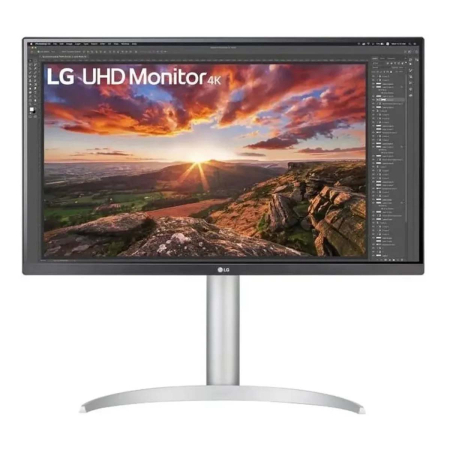 Монитор 27" LG UltraFine 27UP850K-W 3840x2160, 60Гц, IPS Чёрный