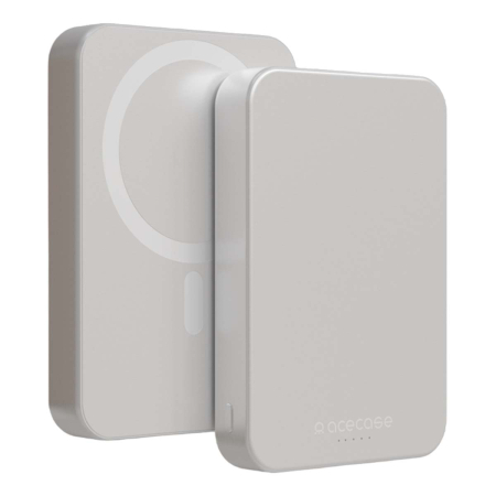 Внешний аккумулятор AceCase Voltrix 10000mAh Silver (KA030), Серебряный