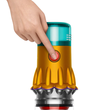 Пылесос Dyson V12 Detect Slim Fluffy (SV46) Yellow/Nickel, серебристый Пылесос Dyson V12 Detect Slim Fluffy (SV46) Yellow/Nickel, серебристый