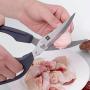 Кухонные ножницы Xiaomi HuoHou Multifunctional Magnetic Kitchen Scissors (HU0291) Черный