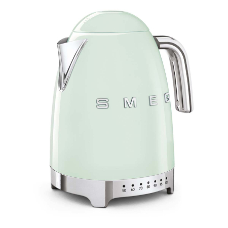 Чайник электрический с регулируемой температурой SMEG 50s style (KLF04PGEU) Пастельный зеленый Чайник электрический с регулируемой температурой SMEG 50s style (KLF04PGEU) Пастельный зеленый