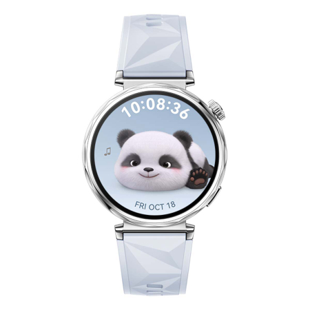 Часы HUAWEI Watch GT 5 Silver, 41 мм, цвет корпуса серебряный, цвет ремешка голубой