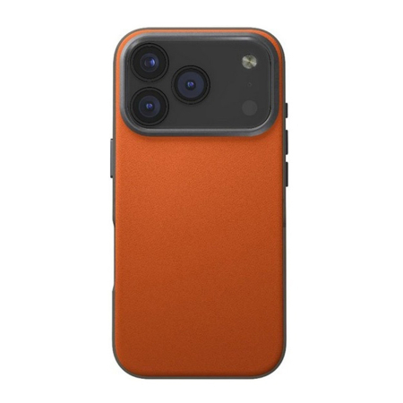 Чехол для iPhone 18 Pro/17 Pro с MagSafe UNIQ DS LYDEN (IP6.3P(2025)-LDSFORGFGRY) Оранжево-серый
