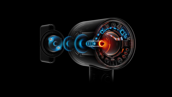 Фен Dyson Supersonic Nural HD16 (CN/HK) Red Velvet/Gold, красный/золотой