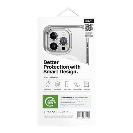 Чехол для iPhone 15 Pro Max с MagSafe UNIQ Lifepro Xtreme AF Frost Clear (IP6.7P(2023)-LXAFMCLR) Прозрачный