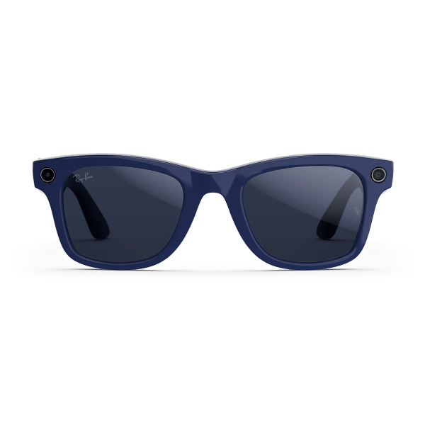 Умные очки Ray-Ban Wayfarer Gen 2 (RW4012), размер M, Shiny Cosmic Blue/Transitions Sapphire