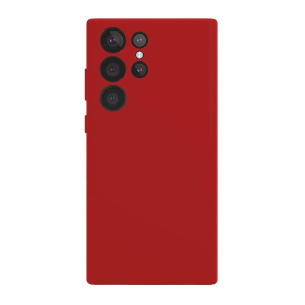 Чехол Silicone Case v2 для Samsung Galaxy S24 Ultra Красный