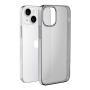 Чехол hoco. Силиконовый ультратонкий для Apple iPhone 14 Plus Прозрачный черный