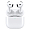 Наушники Apple AirPods 4 White, белый, с активным шумоподавлением