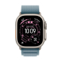 Apple Watch Ultra 3 (2025), 49 мм корпус из титана цвета «Natural», ремешок Alpine Loop размера M цвета «Light Blue» Apple Watch Ultra 3 (2025), 49 мм корпус из титана цвета «Natural», ремешок Alpine Loop размера M цвета «Light Blue»