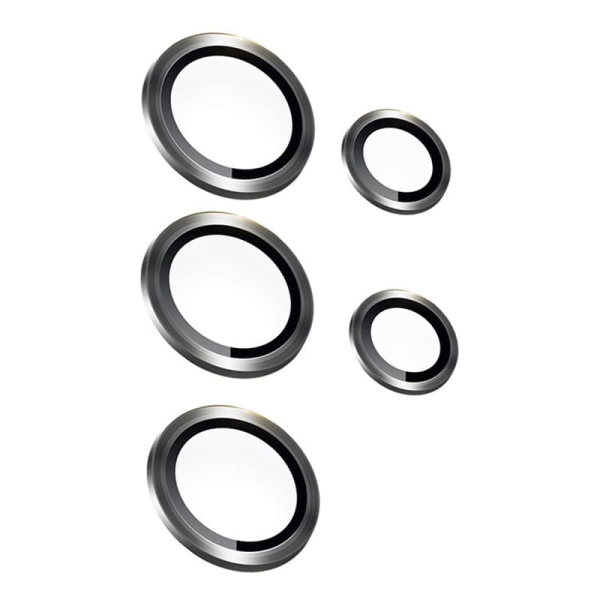 Защитное стекло для камеры Galaxy S24 Ultra BLUEO Camera lens Armor metal 5 шт. (NPB28-S24U-BLK) Черный