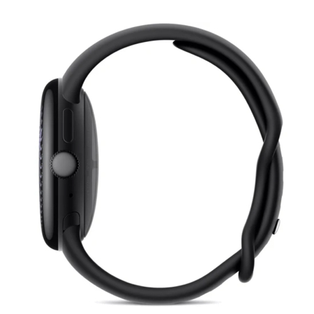 Часы Google Pixel Watch 5, 45 мм Matte Black/Obsidian, чёрный
