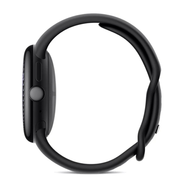 Часы Google Pixel Watch 5, 45 мм Matte Black/Obsidian, чёрный