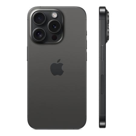Apple iPhone 15 Pro 256Gb eSIM Black Titanium, черный титан