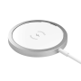 Беспроводное зарядное устройство Deppa MagSafe Ring, Qi 15W (24012) White, белый Беспроводное зарядное устройство Deppa MagSafe Ring, Qi 15W (24012) White, белый
